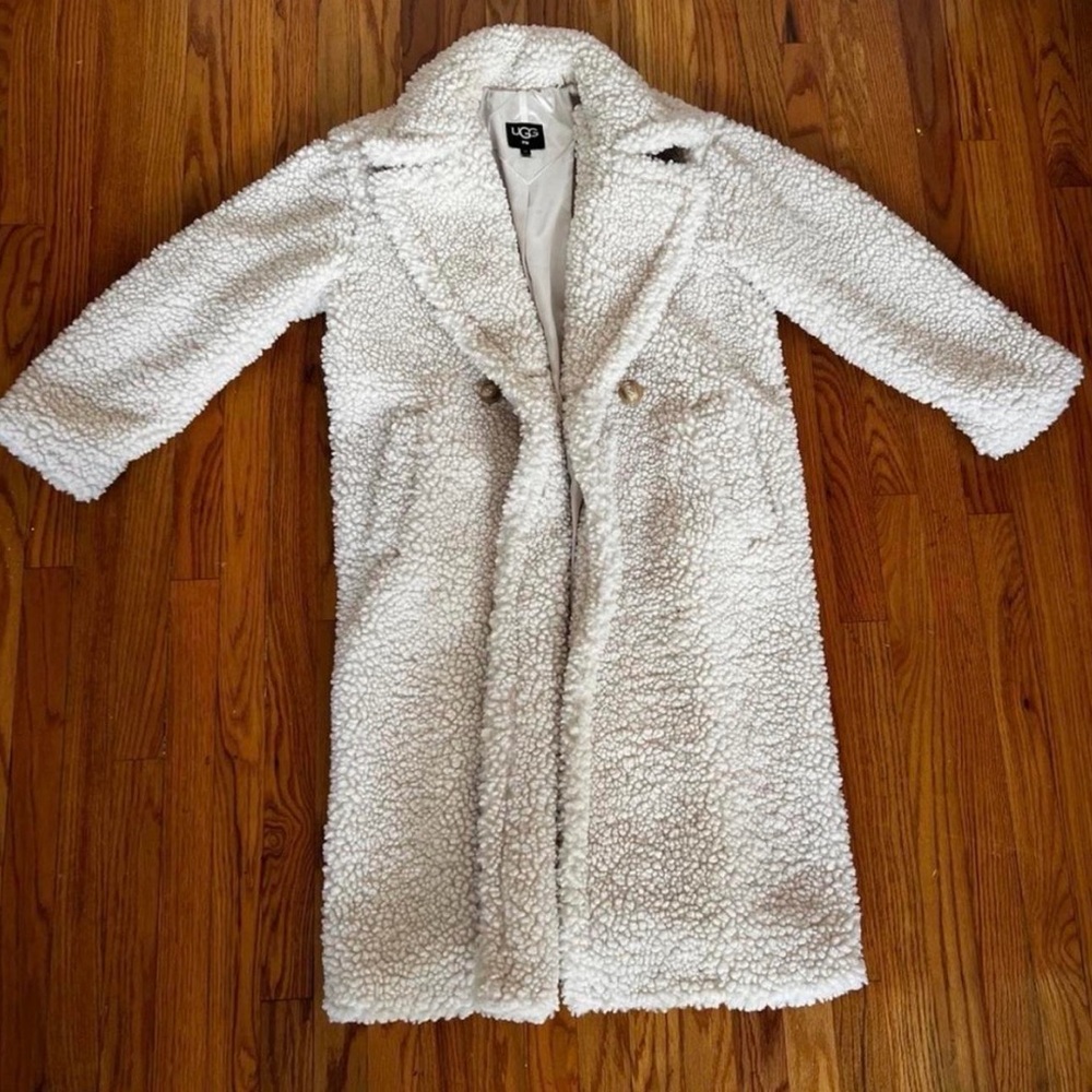 UGG Women's Cream Teddy Jacket